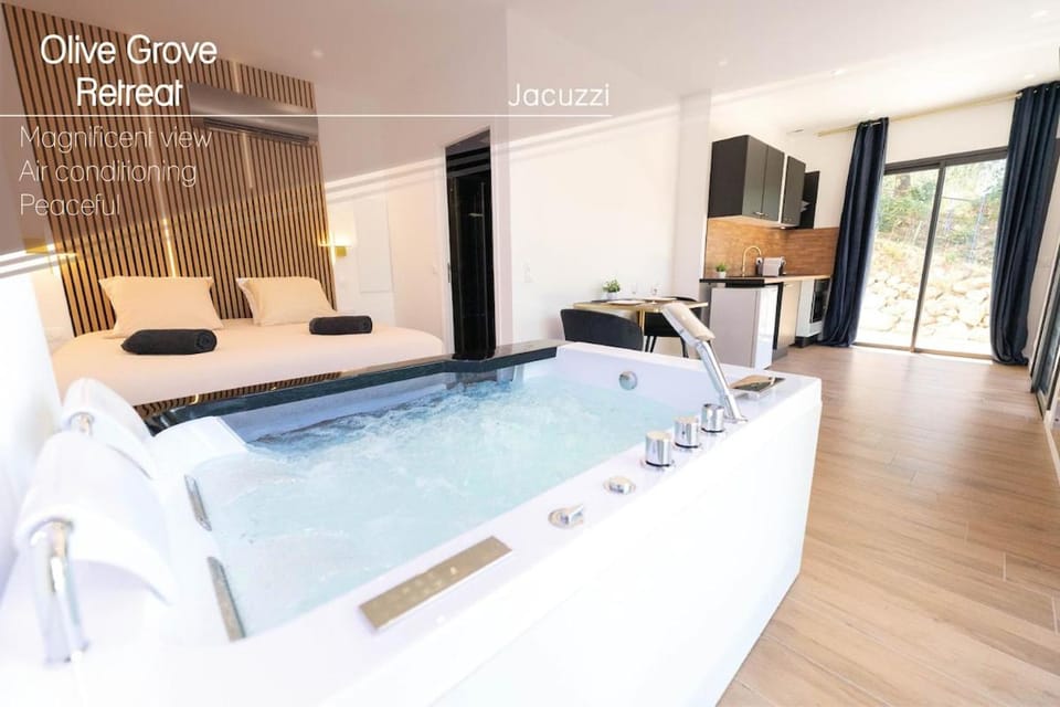 Romantic suite with jacuzzi Apartment in 06340 La Trinité, France