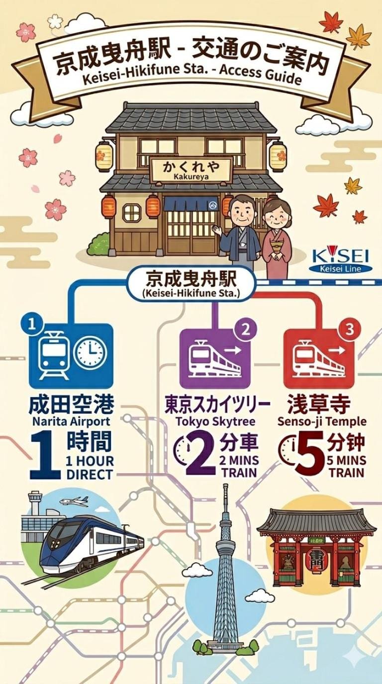 KAKURE Yahiro 3-Chome New 2LDK House,Washer-Dryer & Free Parking,1 Stop to Skytree House in Japan