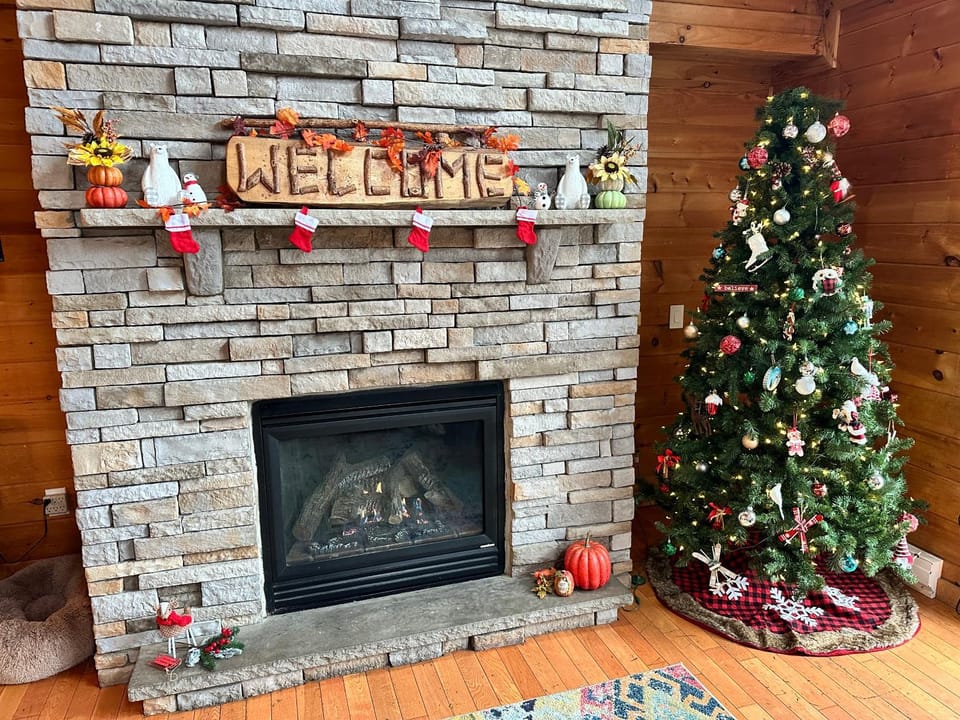 Decorative detail, fireplace