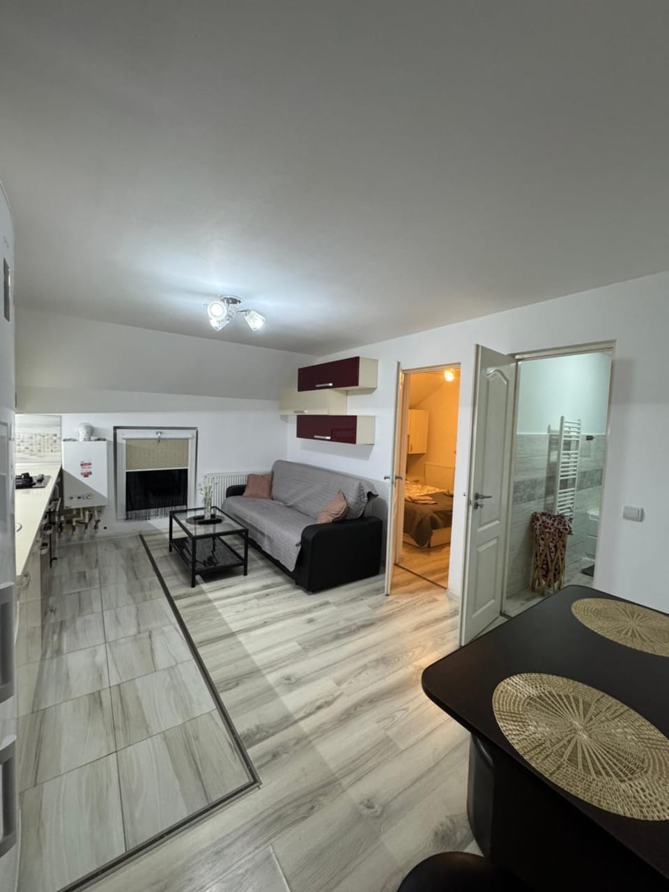 Bed, TV and multimedia, Kitchen or kitchenette, Living room, Dining area