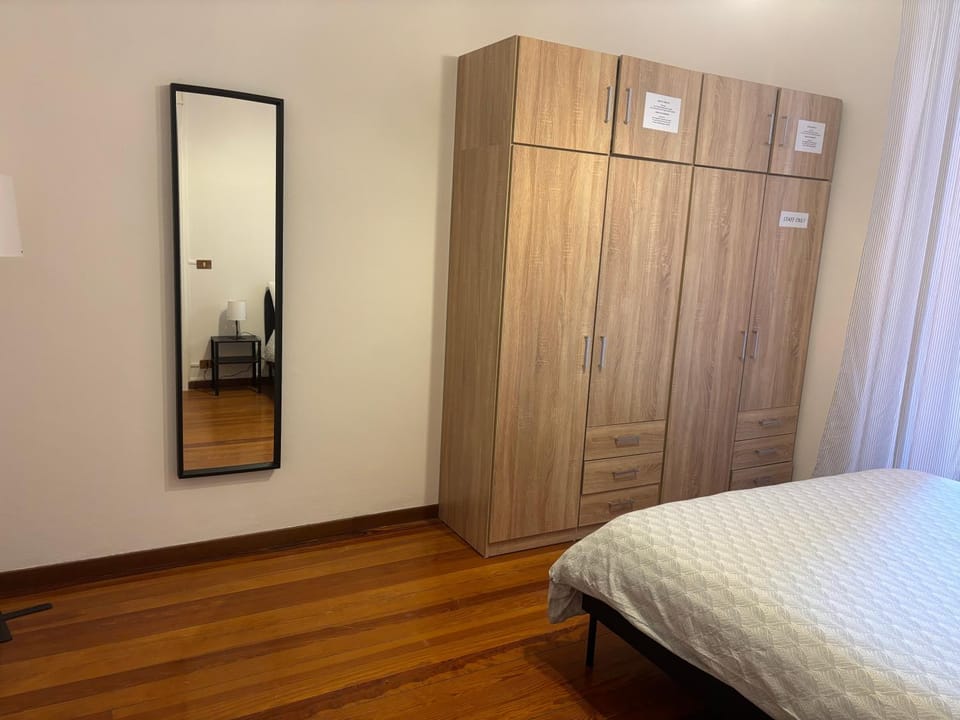 Bed, Photo of the whole room, Bedroom, wardrobe