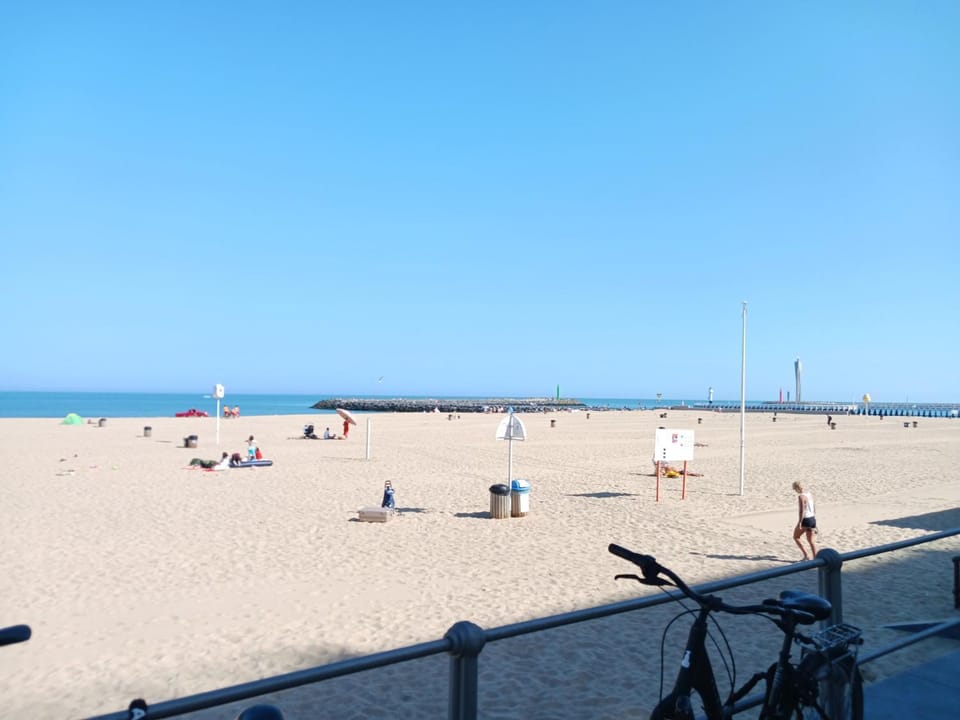 Nearby landmark, Day, People, Beach