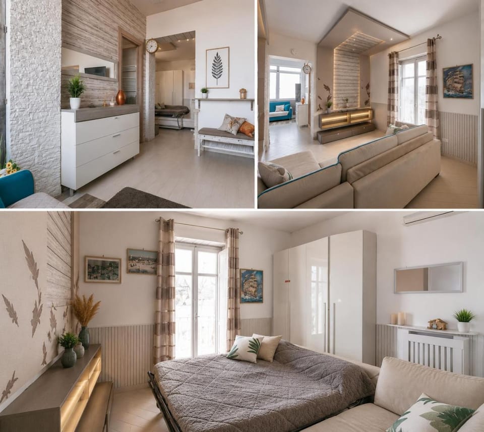 Garden view Rooftop Apartment in Castellammare di Stabia