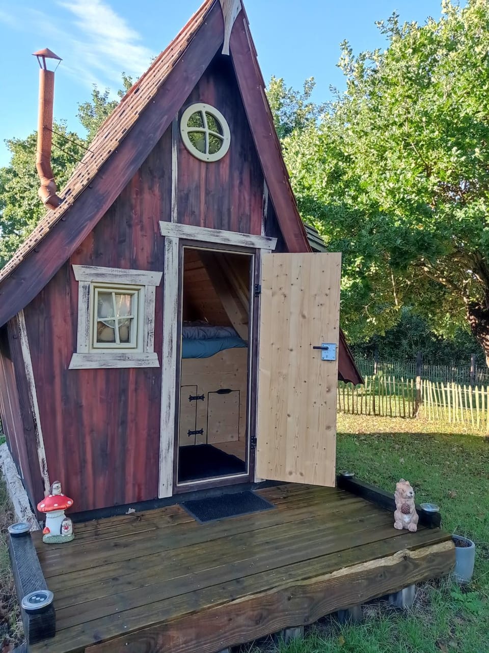 cabane féérique Luxury tent in Brittany