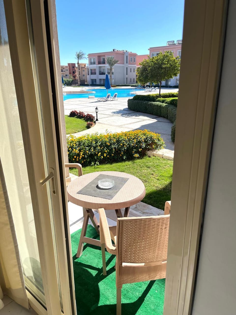 Modern Cozy Apartment in Sunny Village ,Prime Location, aqua park ,Pool Access Apartment in South Sinai Governorate