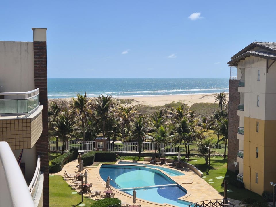 Property building, Nearby landmark, Day, Natural landscape, Garden, View (from property/room), Balcony/Terrace, Beach, Pool view, Sea view, Swimming pool, Swimming pool, sunbed