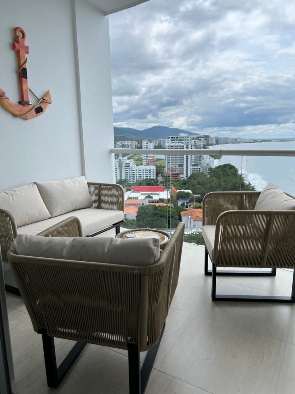 Luxurious New Oceanfront Apartment Santa Marta Apartment in Magdalena, Colombia