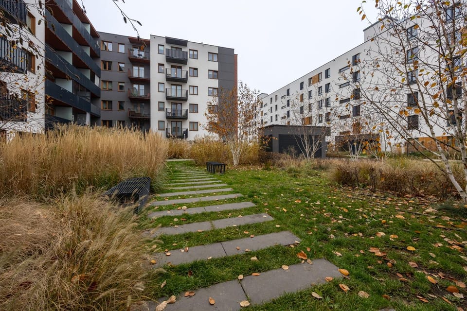 Property building, Garden