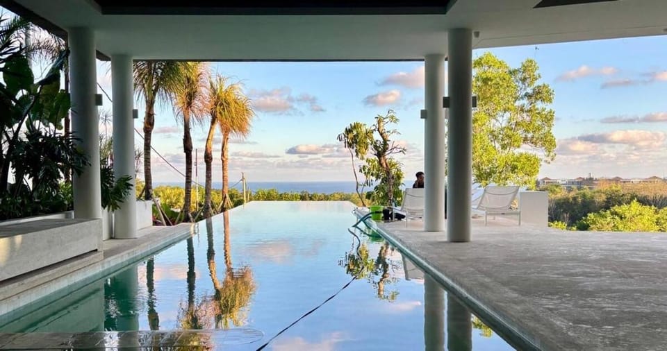 Pool view, Sea view, Swimming pool