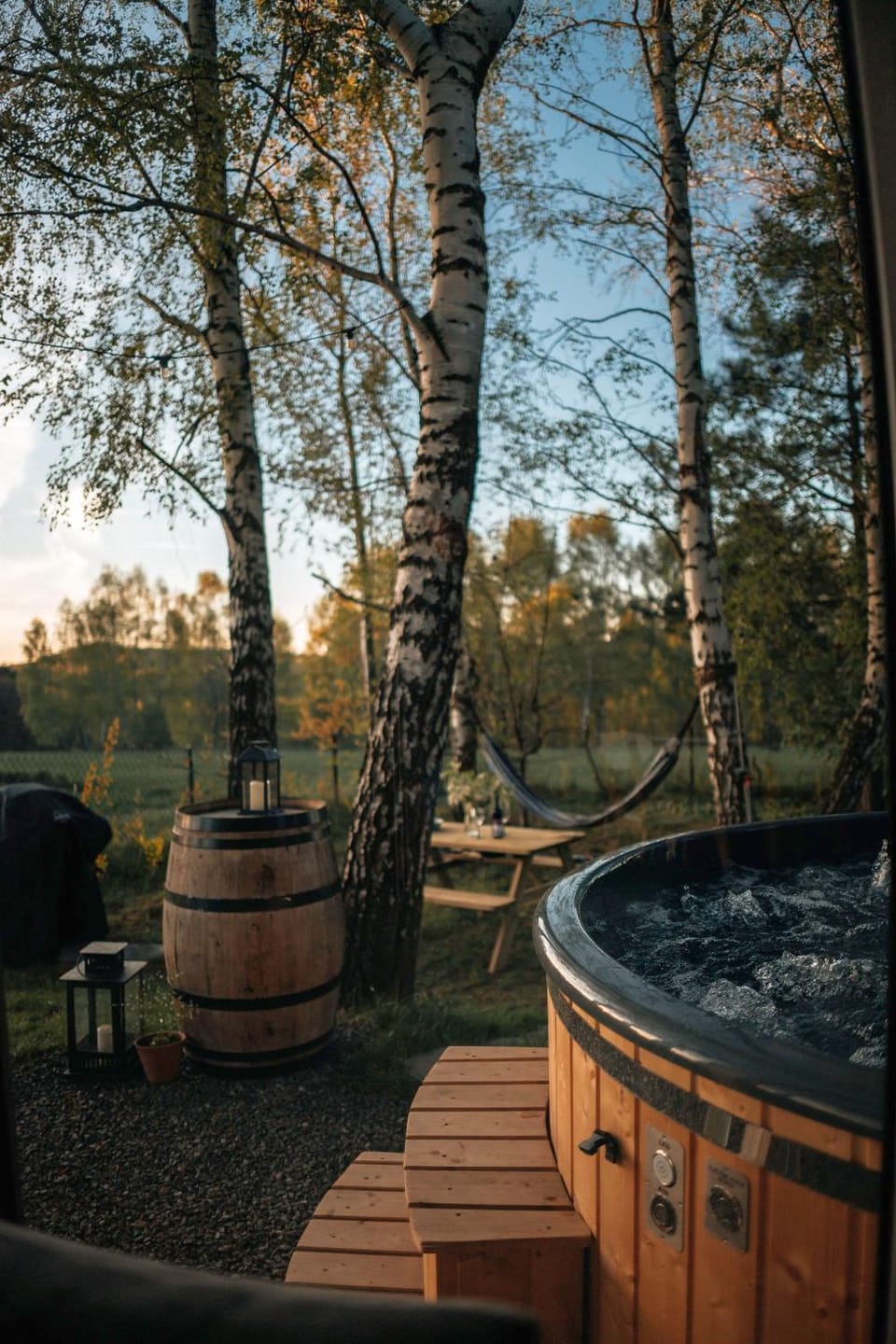 Natural landscape, Hot Tub, Garden view