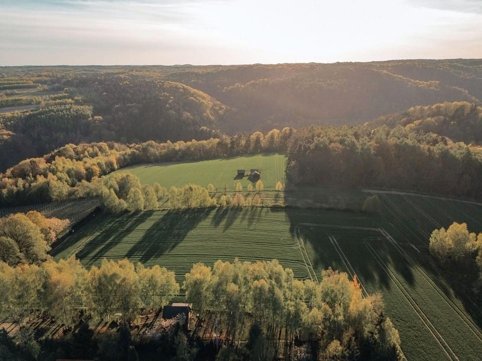 Natural landscape, Bird's eye view