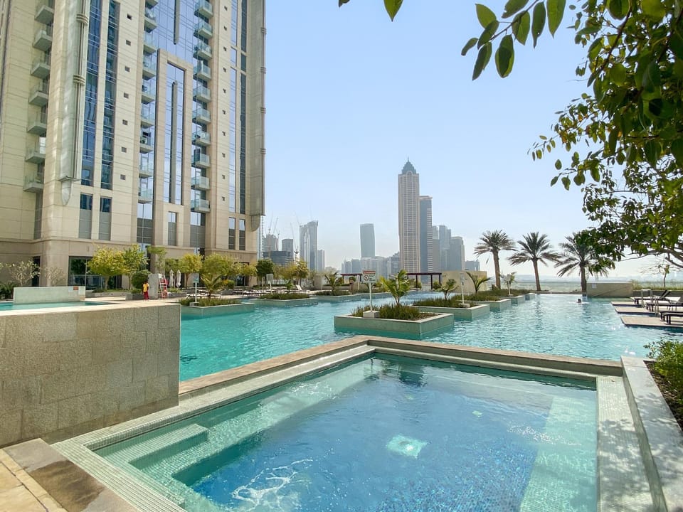 Day, City view, Swimming pool