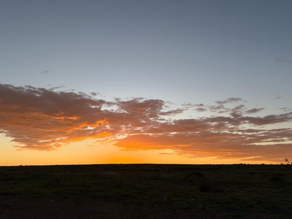 Natural landscape, Sunset