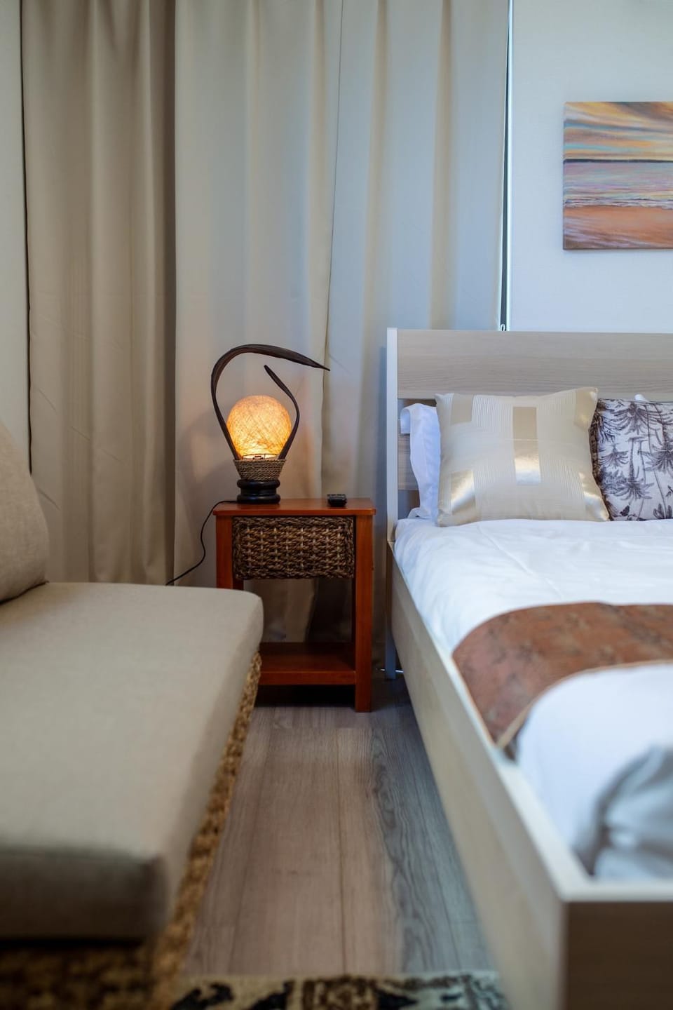 Tokyo Skytree 402 Bali-Style Double bed Bath & WC Apartment in Japan