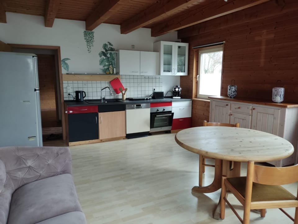Kitchen or kitchenette, Seating area, Dining area, dishwasher, oven, stove, toaster