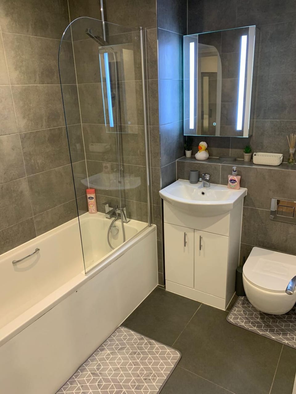 Toilet, Bathroom, Bath