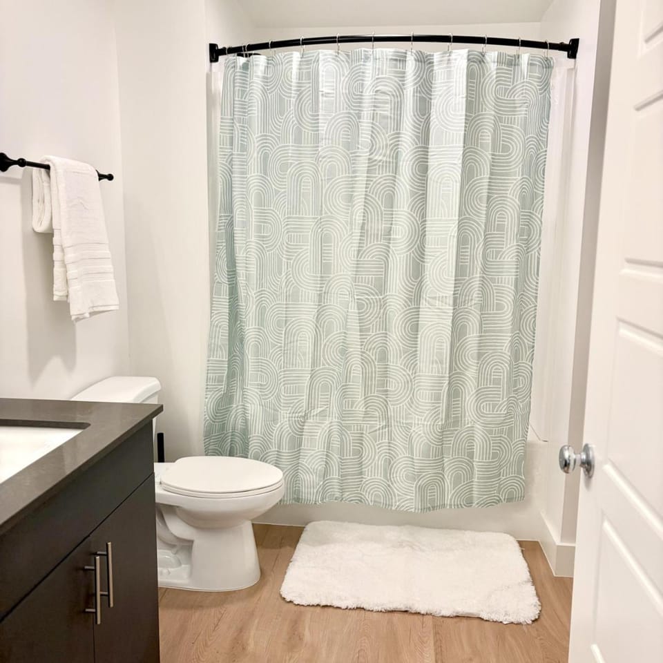 Shower, Toilet, Bathroom, towels
