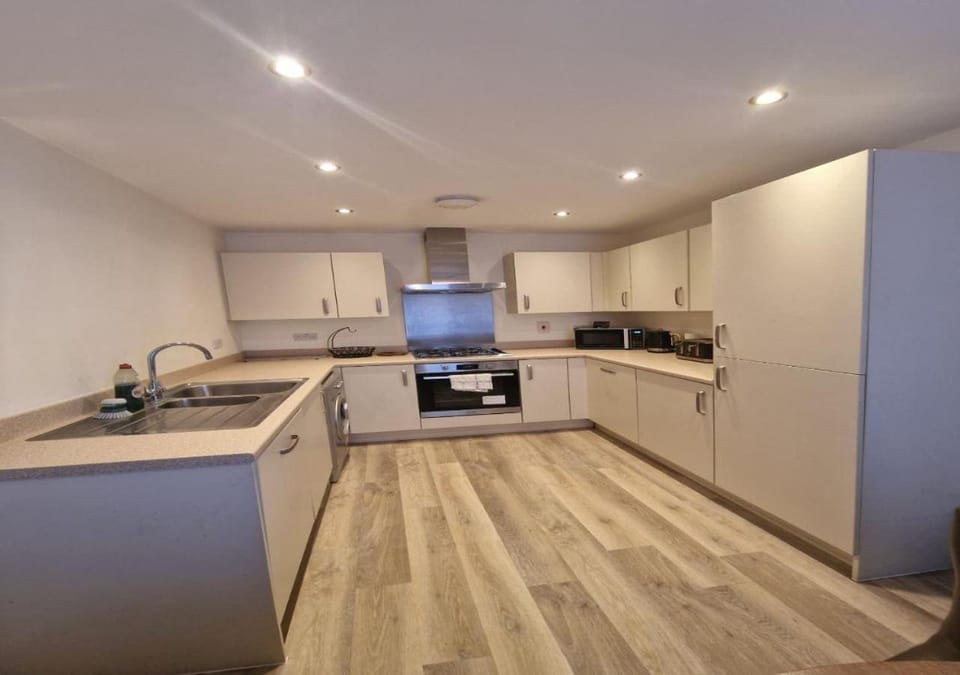 Kitchen or kitchenette, dishwasher, minibar, oven, stove