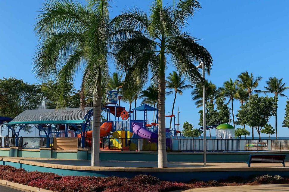 Children play ground, Beach