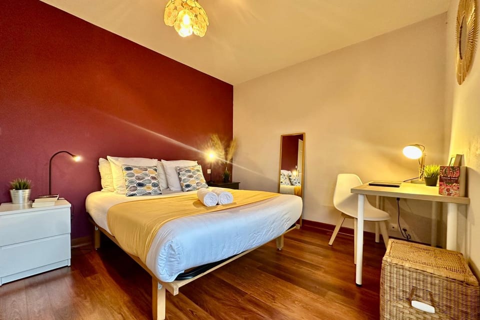 Le Nautilus-Chaleureux Appart-Terrasse et parking Apartment in Nantes