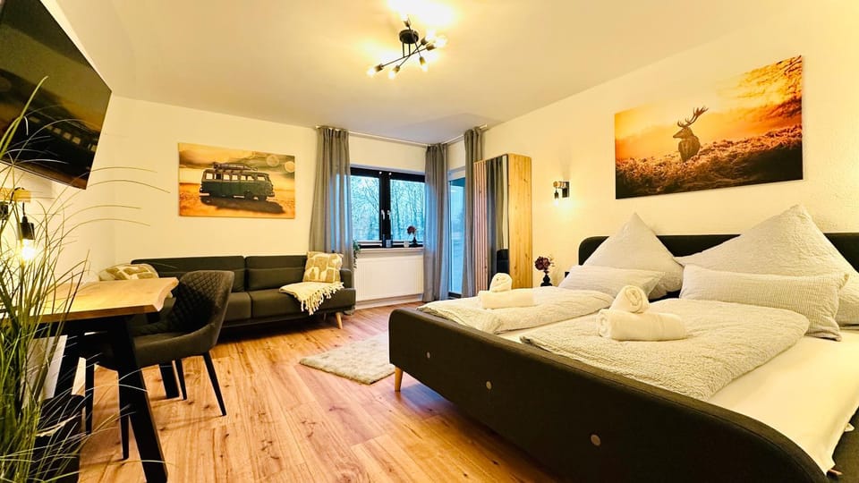 TV and multimedia, Photo of the whole room, Seating area, Bedroom