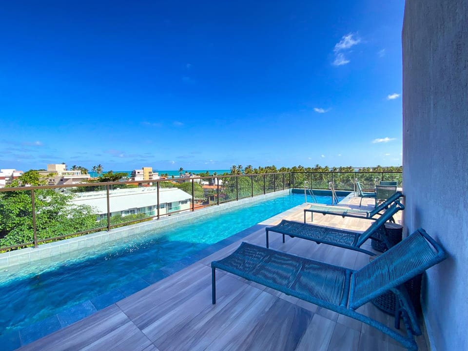 Flat bijupira exclusive brisa do mar em Porto de galinhas a 100 metros das piscinas naturais Apartment in Ipojuca