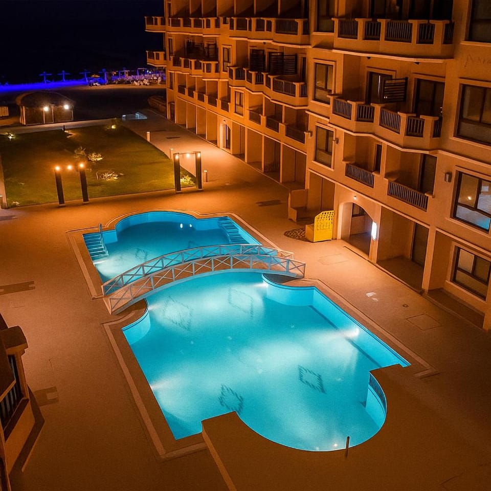 Cozy Seaside 1BR Apartment B4 in Turtles Beach - Hurghada Apartment in Hurghada