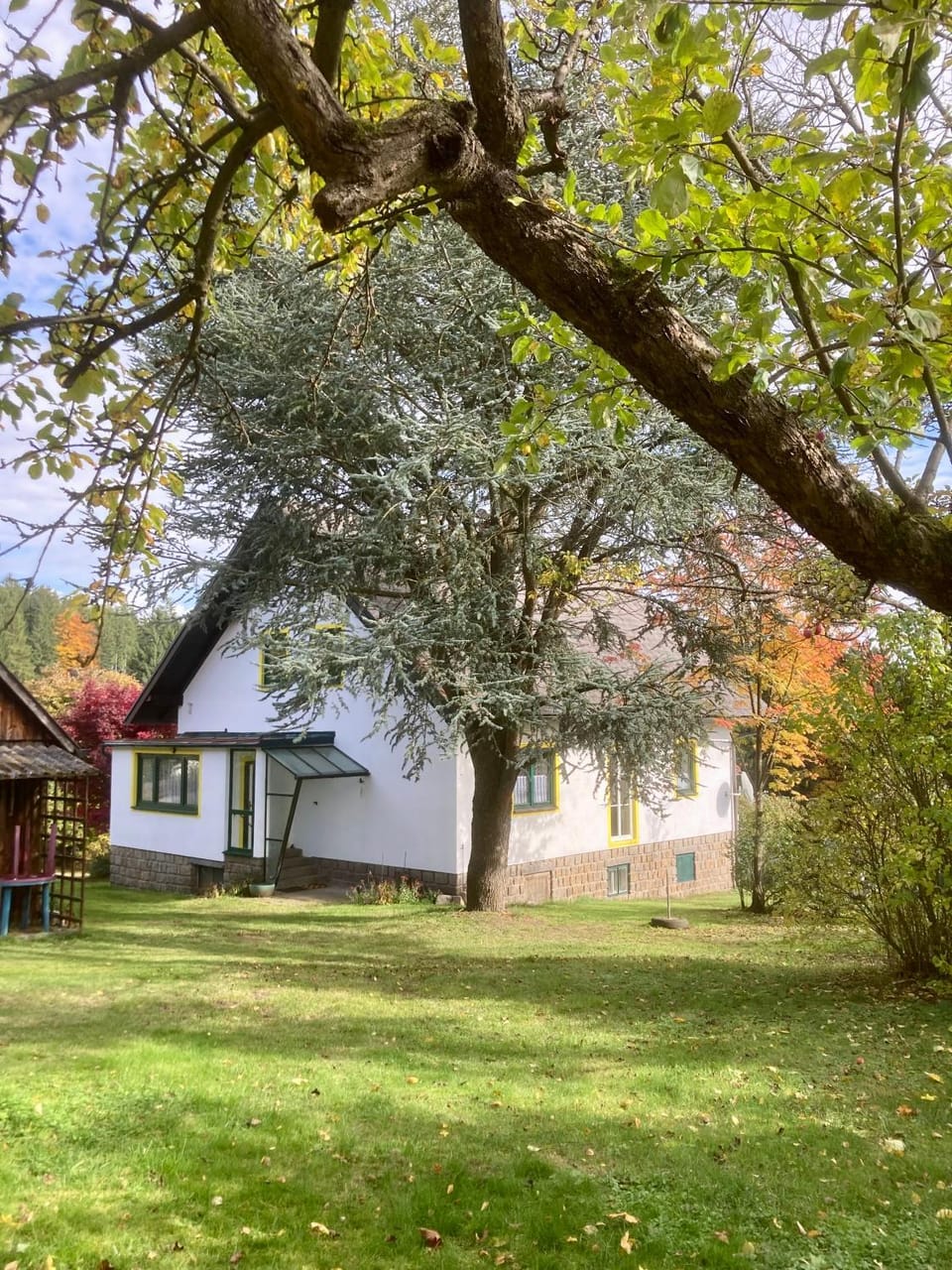 Property building, Garden