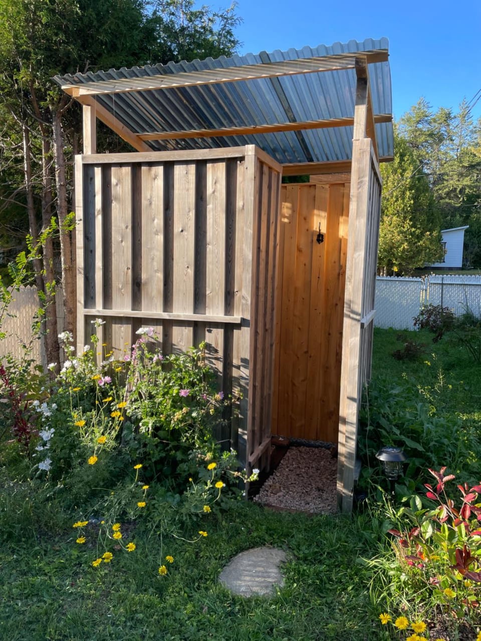 Shower, Garden view