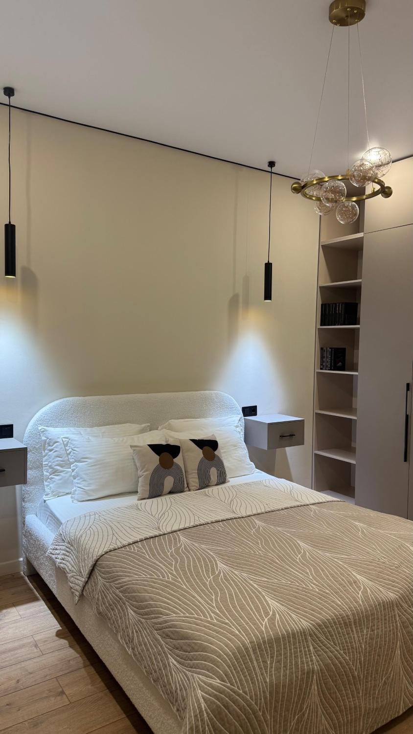 Bed, Bedroom, wardrobe