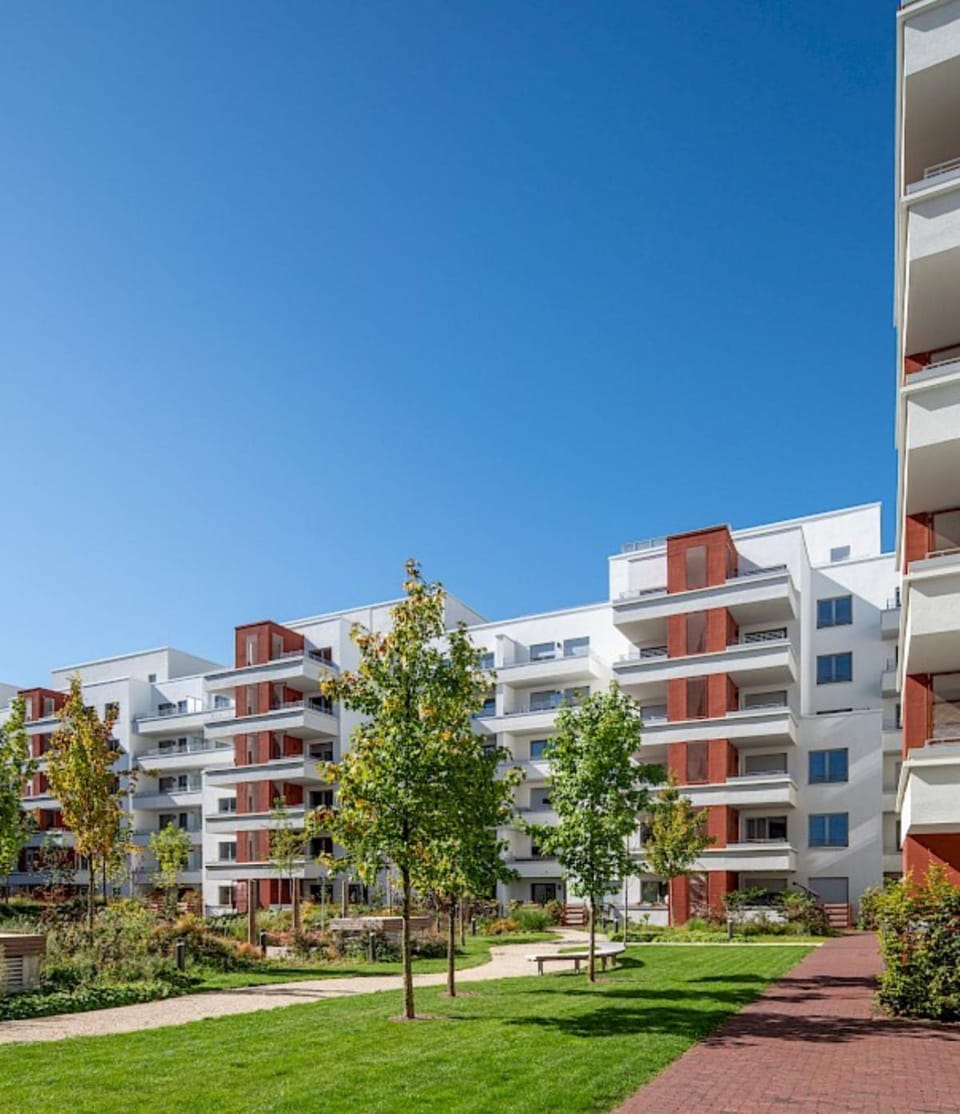 Property building, Garden view