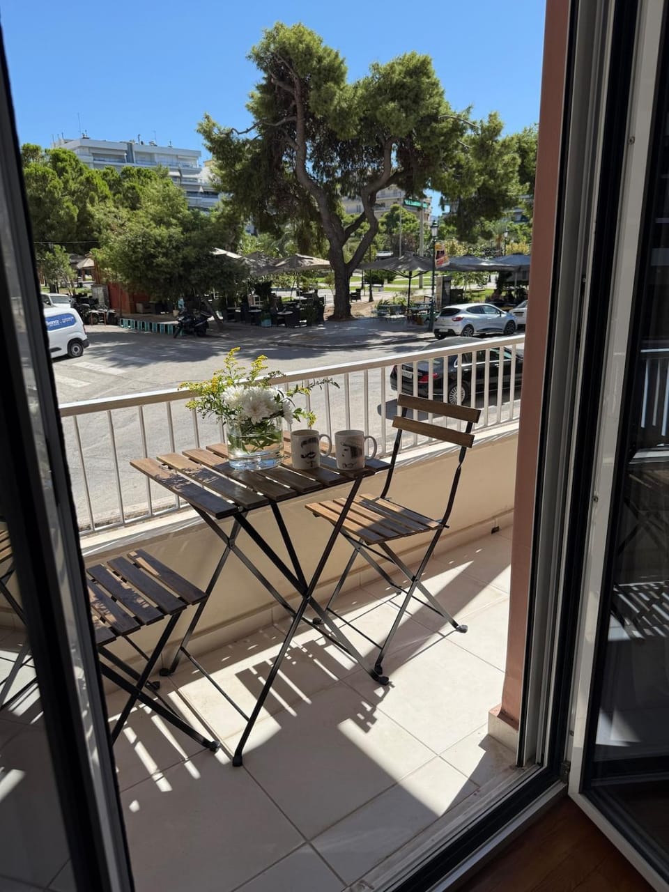 Patio, Day, View (from property/room), Balcony/Terrace, City view