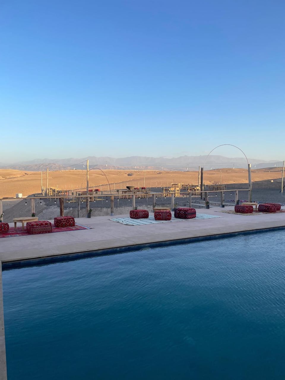 Natural landscape, Pool view, Swimming pool