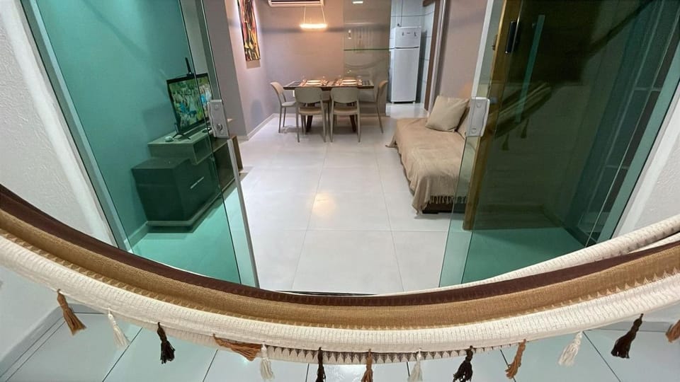 LC101-Apê lindo e econômico na praia Bessa p/8 pessoas Apartment in Cabedelo
