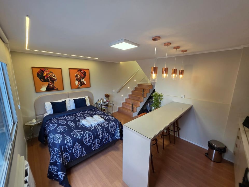 Bed, Living room, Photo of the whole room, Seating area, Bedroom