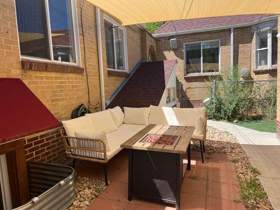 Patio, Day, Seating area