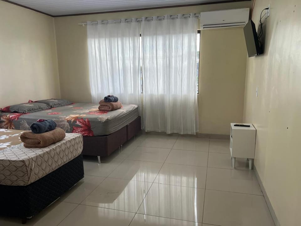 Bed, Bedroom, air conditioner
