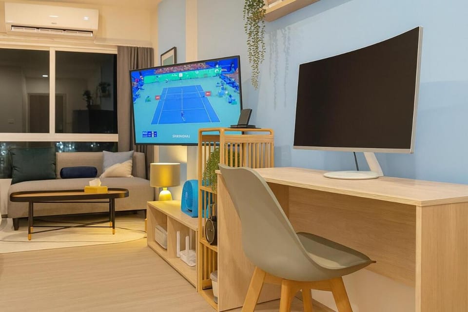Brand New Beach Condo Huge Pool Tennis & Sunshine 5 min from Beach Apartment in Nong Kae