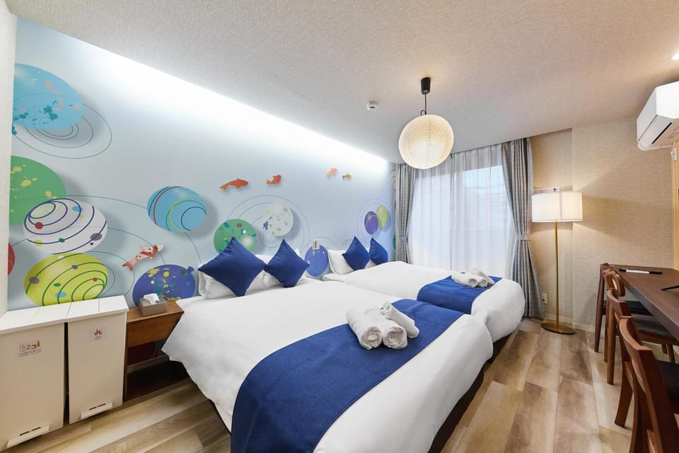 the hotel OSAKA bay - USJ 梅田 インテックス大阪へ便利 - 海遊館徒歩圏 - 駅近4分 - 日本を楽しむインテリア - 新築 Apartment in Osaka