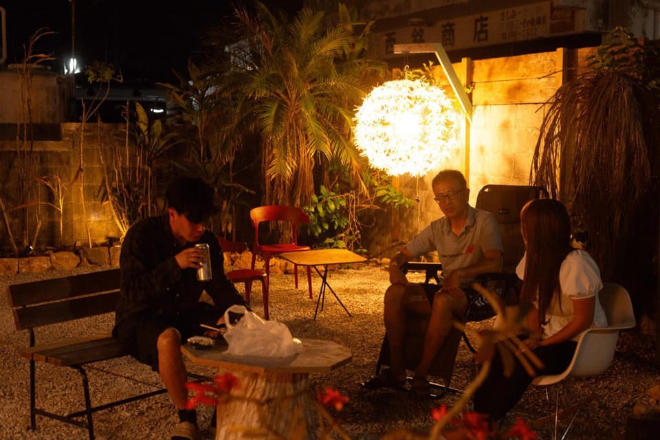 Property building, Night, People, Garden view, group of guests