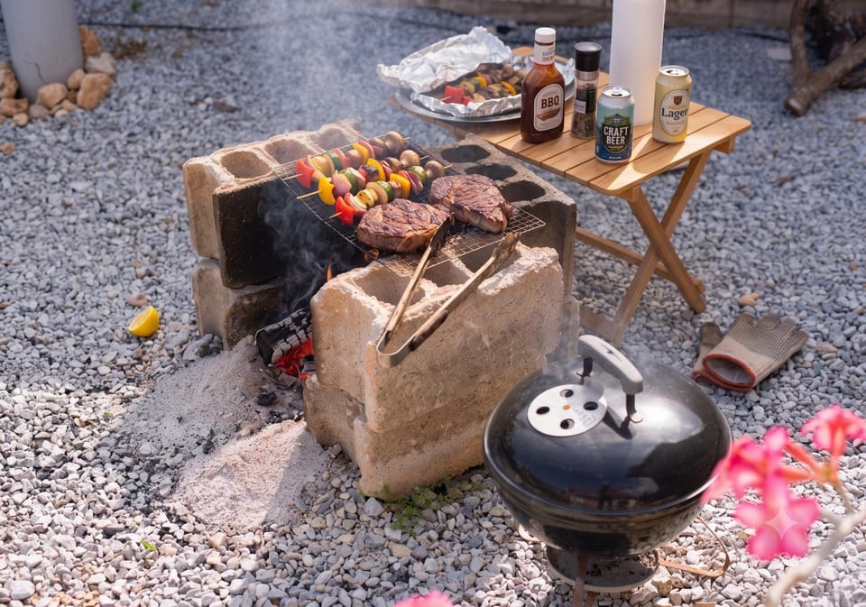 Property building, BBQ facilities