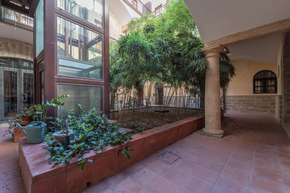 Property building, Day, Garden, Garden view
