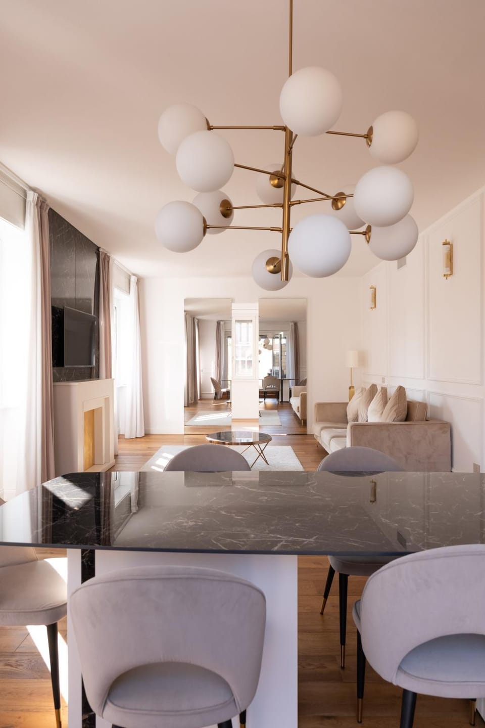 Living room, Dining area