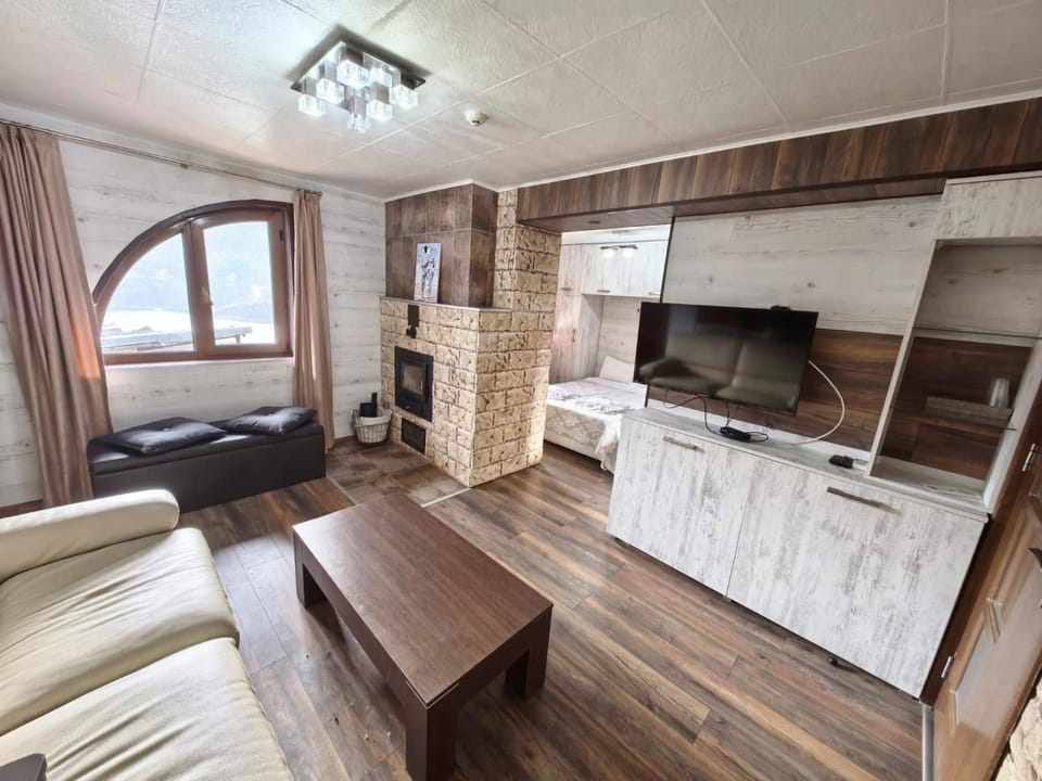 TV and multimedia, Seating area, fireplace