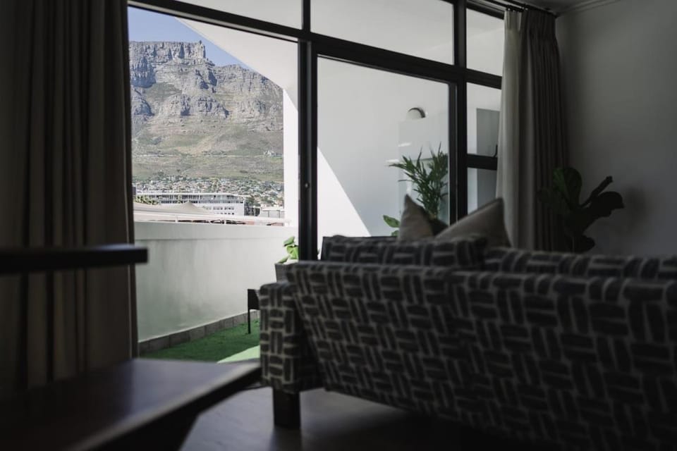 Natural landscape, Living room, Seating area, Mountain view, River view