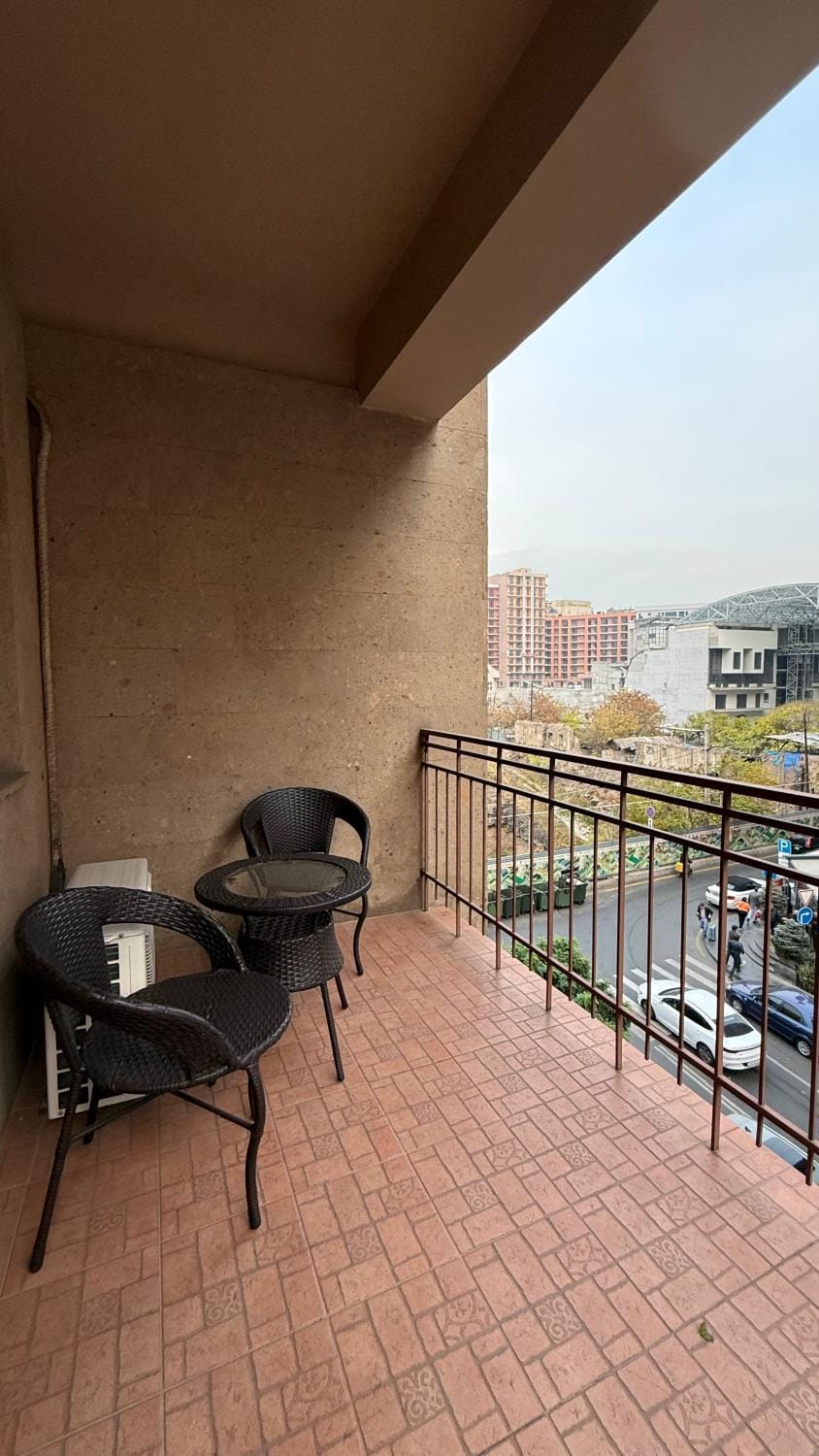 View (from property/room), Balcony/Terrace, Living room