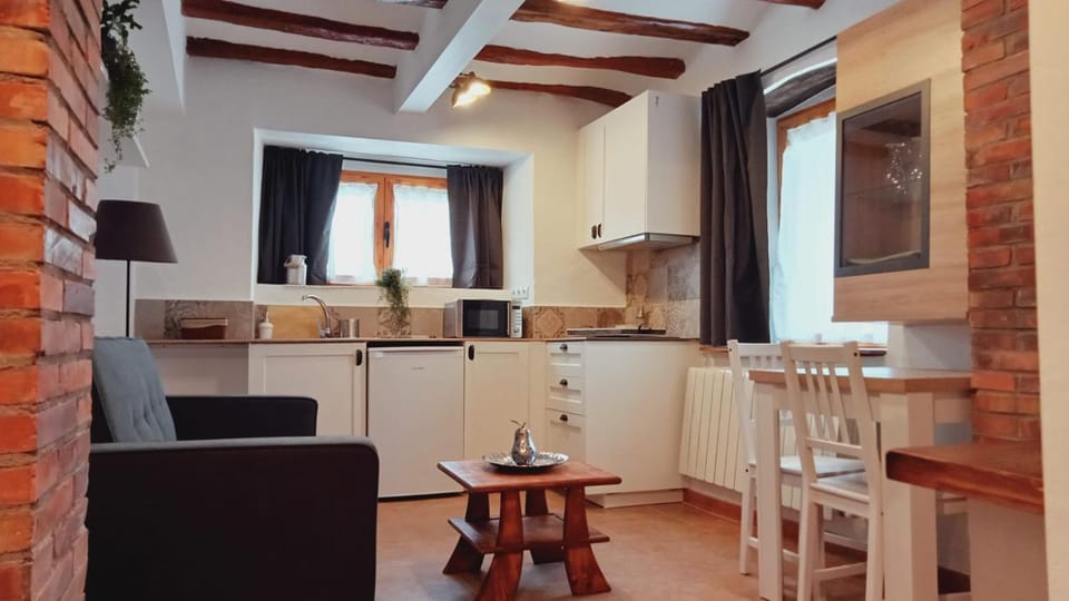 Kitchen or kitchenette, Dining area