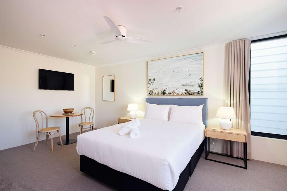 Bed, TV and multimedia