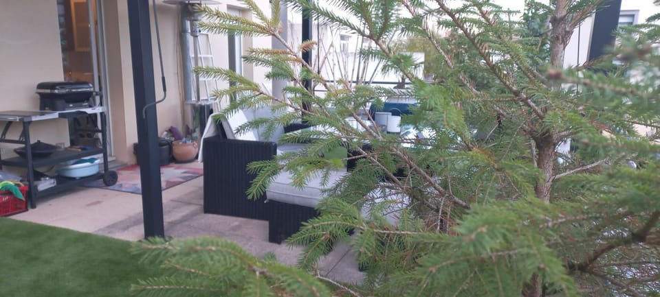 La terrasse du SAINT-QUENTIN Apartment in Metz