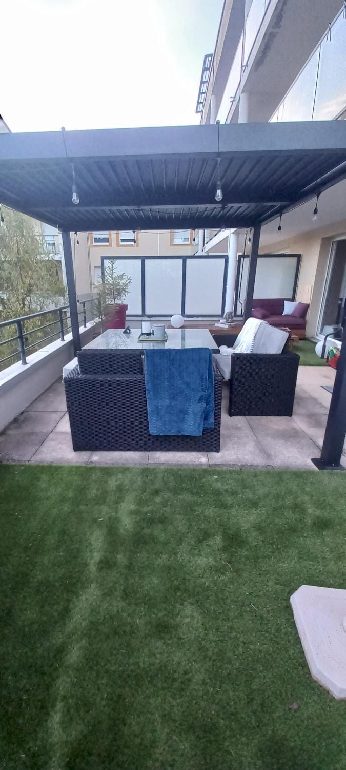 La terrasse du SAINT-QUENTIN Apartment in Metz